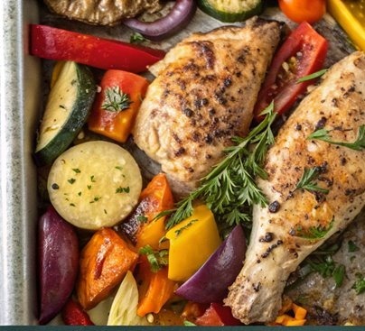 Greek Sheet Pan Chicken