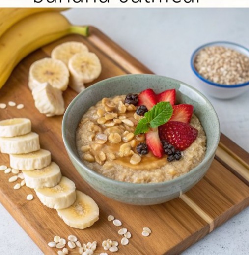 Peanut Butter Banana Oatmeal